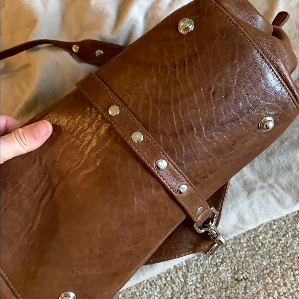 Botkier Trigger Leather Satchel In Tan Camel - image 6